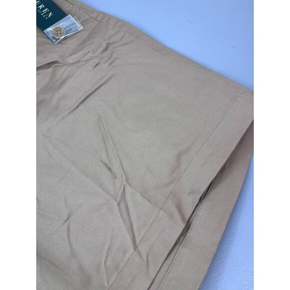 Lauren Ralph Lauren women's 14 khaki chino high rise‎ sailor knot casual shorts - Picture 3 of 6